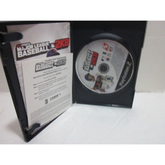 Major League Baseball 2k8 Playstation 2 PS2 Game Complete - Picture 2 of 3